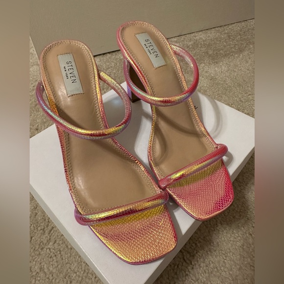 Steven by Steve Madden Jacee Iridescent Sandal - Picture 2 of 5